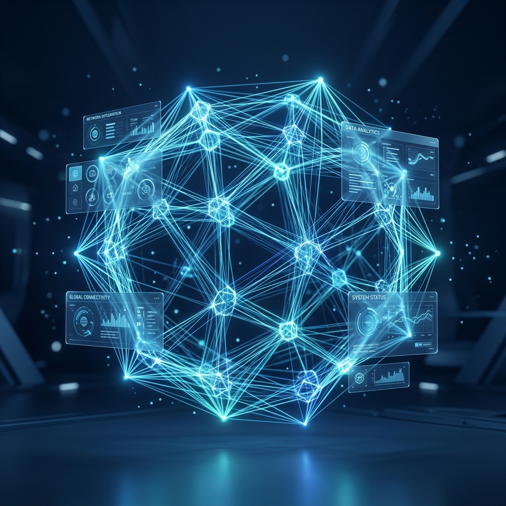 Bytebinders digital reality illustration